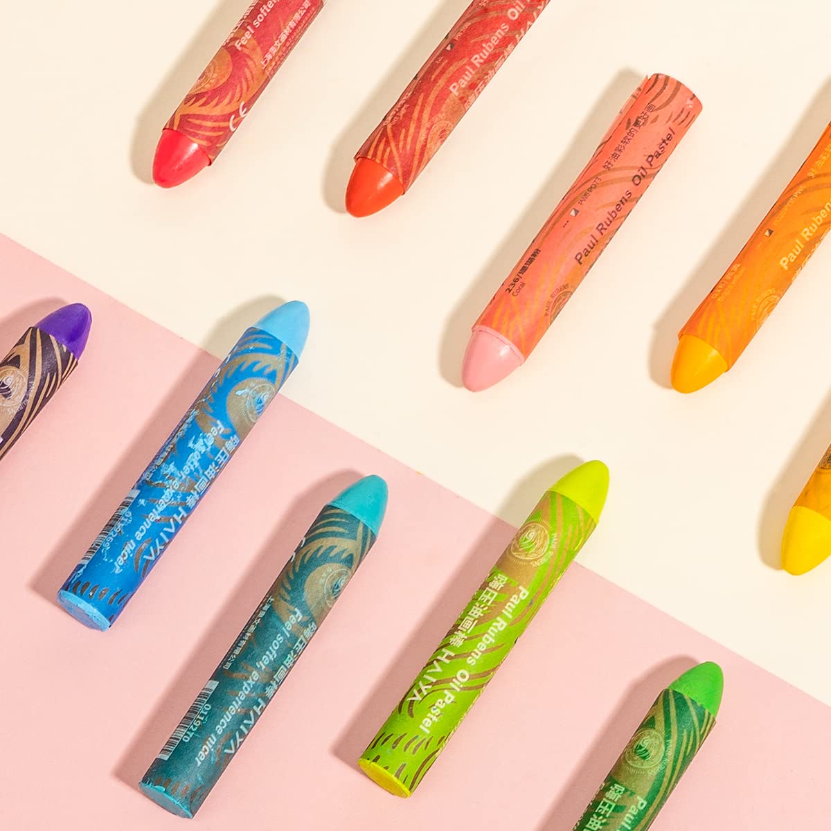 Amazon.co.jp: Paul Rubens オイルパステル 72色セット - 鮮やかな発色